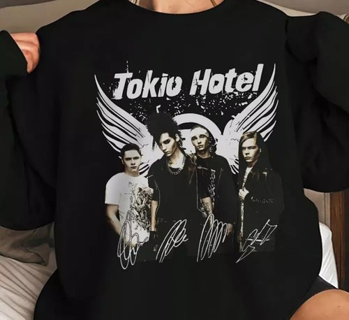 hot new Tokio Hotel band Sweatshirt Unisex All sizes S-5Xl FF450