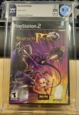 Stretch Panic (Sony PlayStation 2, 2001) WATA GRADED 9.8 A+ ...