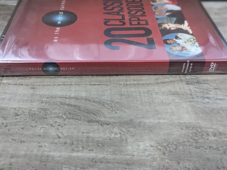 NOS As the World Turns: 20 Classic Episodes  4 Disc DVD Set New & Sealed 15hrs Foto 3 de 4