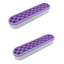 TANG SONG 2 PCS Silicone Make up Brush Holder Cosmetic Storage Box Desktop