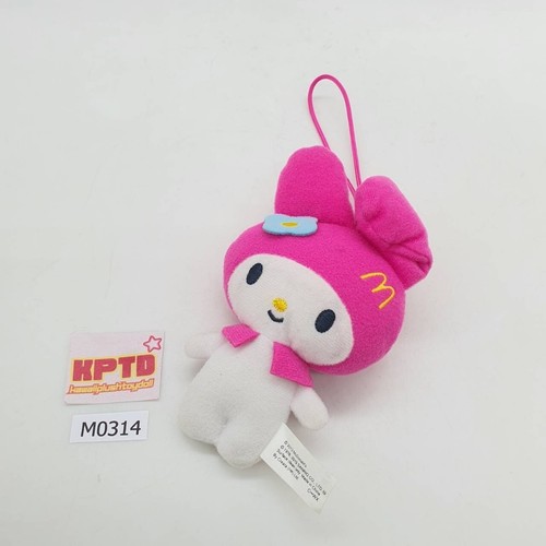 My Melody M314 Sanrio McDonald's 2013 Strap Plush 4.5" Stuffed Toy Doll Japan - 第 5/12 張圖片