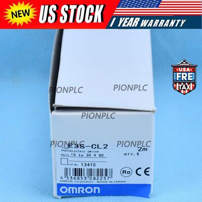 New OMRON E3S-CL2 Diffuse Photoelectric Sensor Switch In Box E3SCL2 US Free TAX
