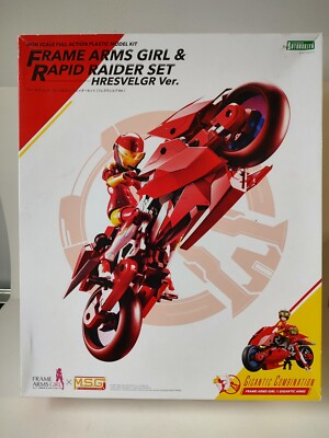 Kotobukiya Frame Arms Girl Rapid Raider set model plus extras