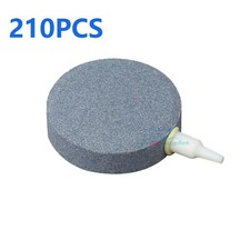 AQUANEAT 210PCS Air Bubble Disk Stone Aquarium Fish Tank Hydroponics 2-3/8
