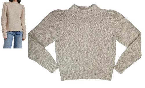 Joie Jerimy Chunky Knit Wool Blend Long 