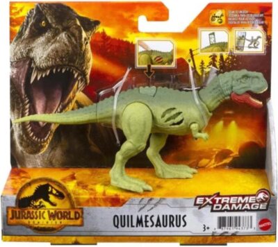 Mattel GWN13 Jurassic World Extreme Damage Feature Dino Quilmesaurus NEU & OVP