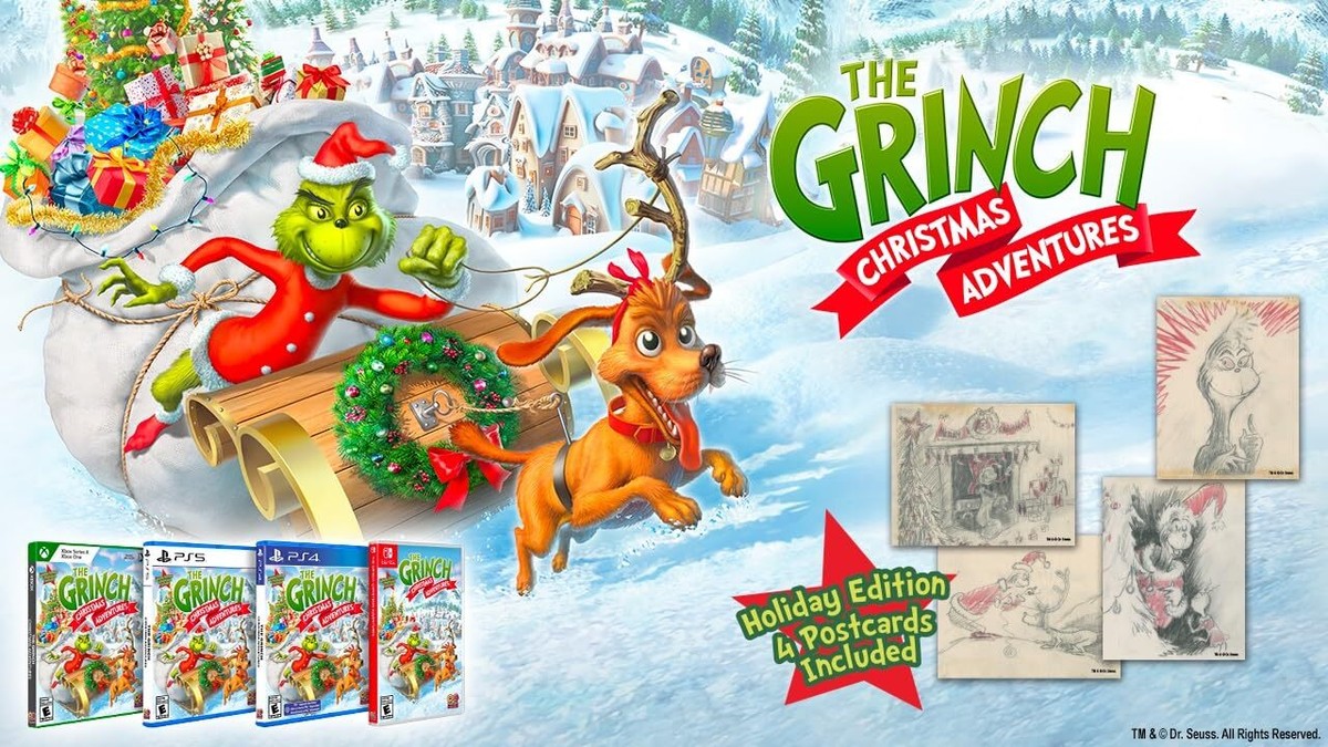The Grinch Christmas Adventures - Nintendo Switch 819338020624| eBay