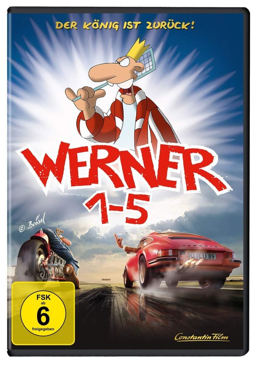 Werner 1-5 Königsbox [5 DVDs] (DVD) Rötger Feldmann Meret Becker