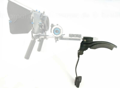 camera rig: klappbare Schulterstütze mit Körperstabilisierung, sehr stabil