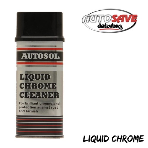Autosol Flüssig Chrom Reiniger Metallpolitur 250ml Autos Boot Fahrräder Motorrad
