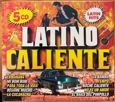 LATINO CALIENTE COFANETTO 5 CD AUDIO BAMBA CUCARACHA..MUSICALE NUOVO SIGILLATO ☆