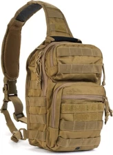 Red Rock Outdoor Gear Rover Sling Pack Coyote 600 Denier Polyester Construction