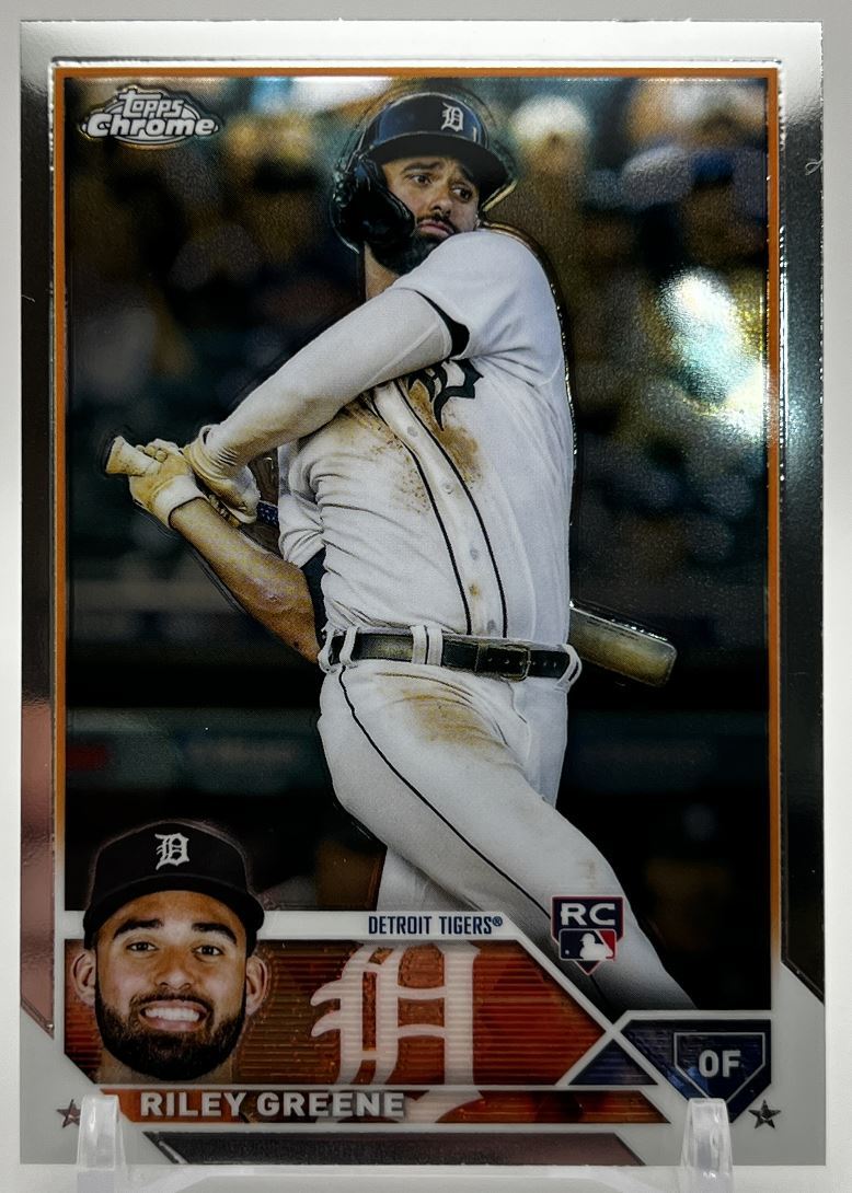 2023 Topps Chrome 2023 Topps Chrome Riley Greene #182 RC Detroit Tigers