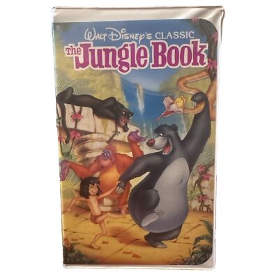 The Jungle Book Black Diamond VHS (1967 Film)