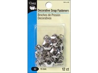 Dritz Snap Fasteners Size 5/8 Hex Nickel 12pc on sale Dritz Snap Fasteners Size 5/8 Hex Nickel 12pc on sale