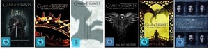 Game of Thrones Staffel 1-6 (1+2+3+4+5+6) DVD Set NEU OVP
