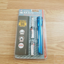Mag-Lite Blue Flashlight Combo Mini Maglite 2...