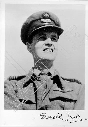 SPBB23 WWII WW2 RAF Spitfire Battle of Britain pilot JACK signed photo
