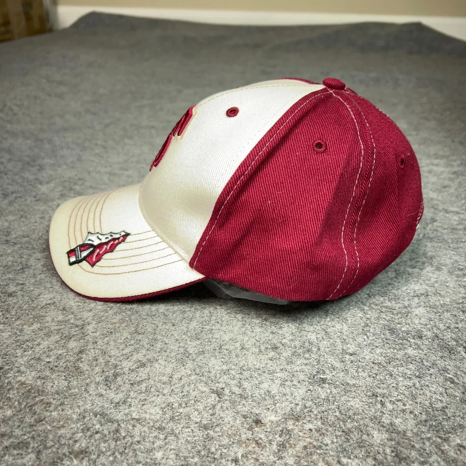 Gorra para hombre Florida State Seminoles blanca roja ajustable deportes universidad NCAA Foto 4 de 4
