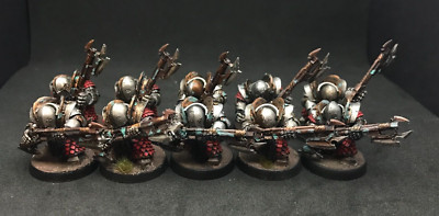 Infernal Guard Fireglaives Legion of Azgorh painted Warhammer AoS 
