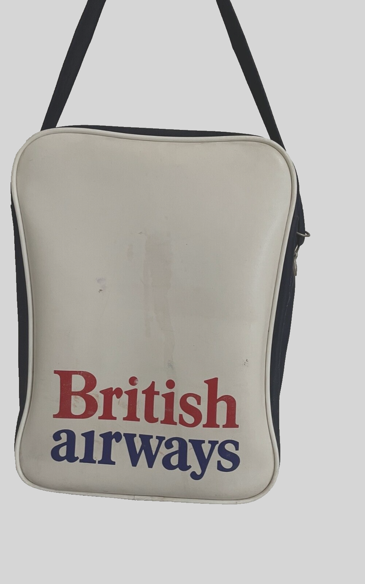 ビンテージ　British Airways トラベラーバック　イギリス製 Vintage British Airways Travel Bag