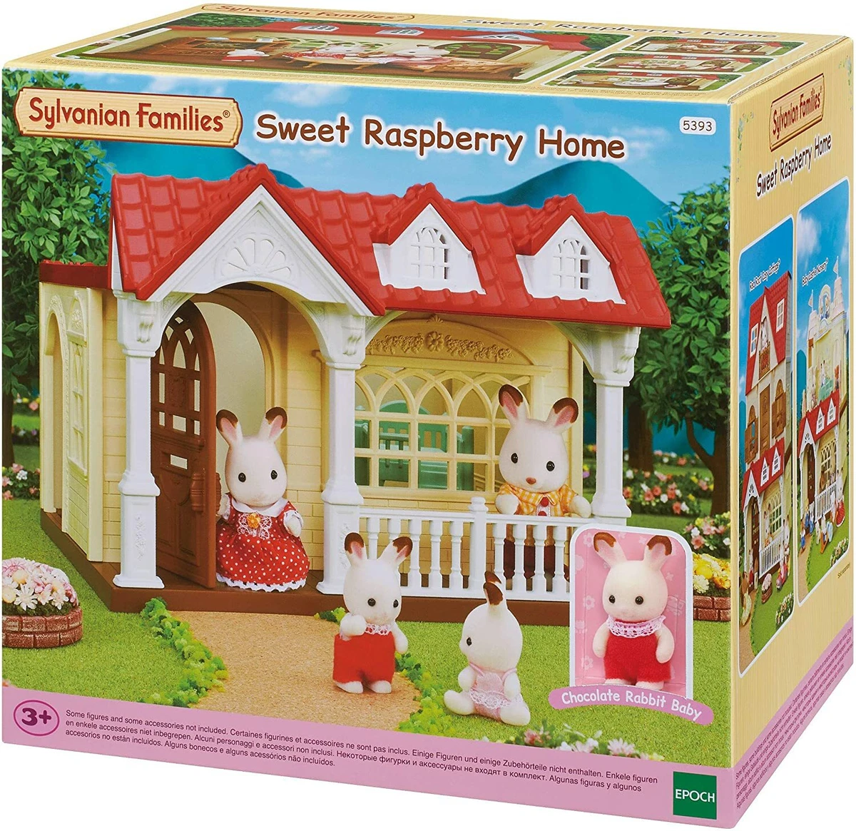 Sylvanian Families Le Village La Maison Framboise Maison de Poupée Jeu  Jouet FR