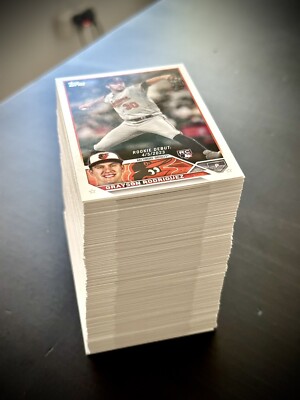 Lot of (2,400) 2023 Topps Update Series - ALL Rookie Cards RC & Rookie Debut RD