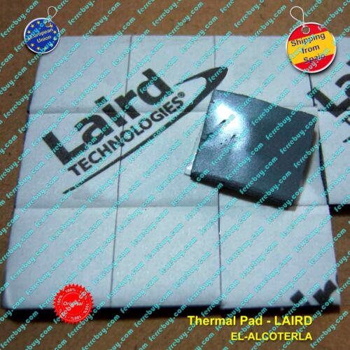 Thermal Conductive Pad original Laird 5 W/mK - 1Pz (0.13 to 2mm - 15x15mm) - Photo 1/2
