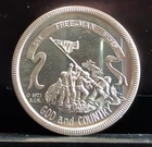 Franklin Mint 1976 1 Troy oz .999 Fine Silver Round "Trust in the Lord"
