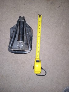 Used entrenching tool shovel