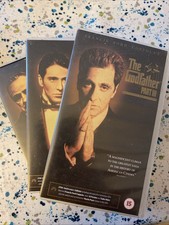 The Godfather Trilogy 1997 VHS Set 25th Anniversary Edition