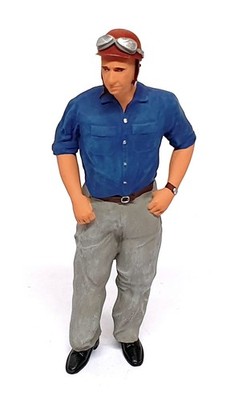Figurenmanufaktur Maßstab 1:18 AE180001 - Juan Manuel Fangio Resin Modell Figur