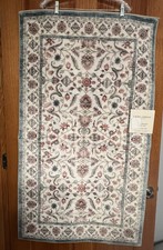 Laura Ashley Ingrid Washable Stain Resistant Accent Rug 26" x 45" Floral