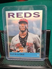 2025 Topps Heritage - Heritage 25th Anniversary Elly De La Cruz #H25-13 Holo 