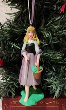 DISNEY PRINCESS AURORA CARRYING BASKET SLEEPING BEAUTY CUSTOM CHRISTMAS ORNAMENT