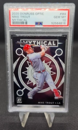 2020 Donruss Optic Baseball - Mike Trout - "Mythical" SSP - PSA Gem Mint 10! LAA