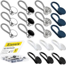 18PCS Collar Extenders for Men  s Dress Shirts,Comfortable Neck Button Extender