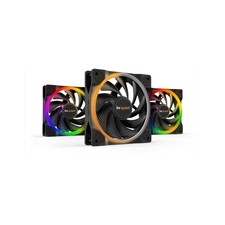 be quiet! Light Wings 120mm ARGB PWM High Speed Fan Pack of 3 Black (BL077)