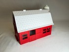 VINTAGE O & S GAUGE PLASTICVILLE BARN WITH SILO, NICE CONDITION. — photo 5