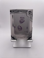 Kieffer Bellows 1/1 Printing Plate Rookie 2020-21 UD The Cup Masterpieces