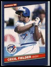 Donruss 1986 Donruss Cecil Fielder #512 Baseball
