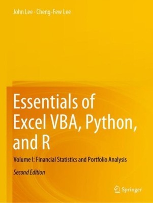 Lee - Essentials of Excel VBA Python and R   Volume I  Financial Sta - X555z