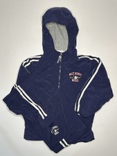 Walt Disney World 71 Kids Small Lined Hooded Blue Jacket Mickey Mouse  Pants