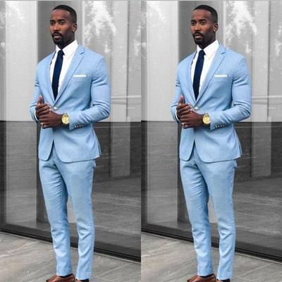 Slim Fit Men Suits Wedding Groom Suits Groomsman Blazers Pant Business Jackets