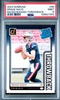 2024 Panini Donruss - Rated Rookies Throwbacks Drake Maye #49 (RC) PSA 9