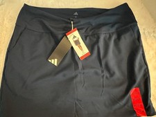 Adidas Skirt Skort Womens Size Medium Navy Performance Golf/Tennis Activewear