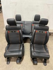 Jeep Wrangler Jk Oem 4 Door Front And Rear Leather Seat Set 2011-2017 158735 Jeep Wrangler Jk Oem 4 Door Front And Rear Leather Seat Set 2011-2017 158735