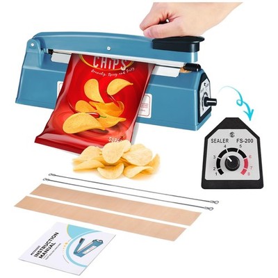 8'' Impulse Heat Sealer Machine