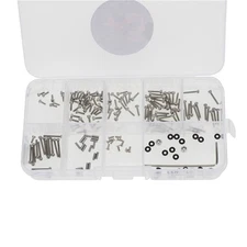 176Pcs Screws Pins Kit Nuts Set For Axial SCX24 1/24 RC Crawler 90081 AXI00001
