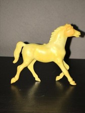 MPC Western Horse Butterscotch Plastic 1960s 54mm